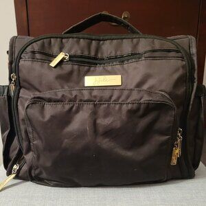 NEW Jujube Classic black multipocket  Backpack or Diaper Bag, convenient easy